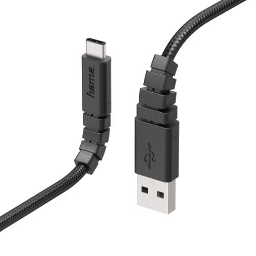 Hama Extreme Charging/Data USB-C 1.4m Cable Black