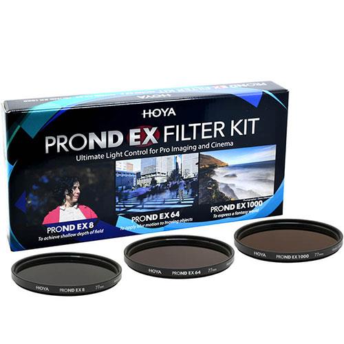 Hoya 49mm Pro ND EX Filter Kit (8/64/1000)