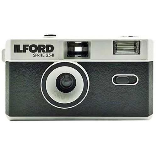 Ilford Sprite 35-II Reusable Film Camera in Black and Silver