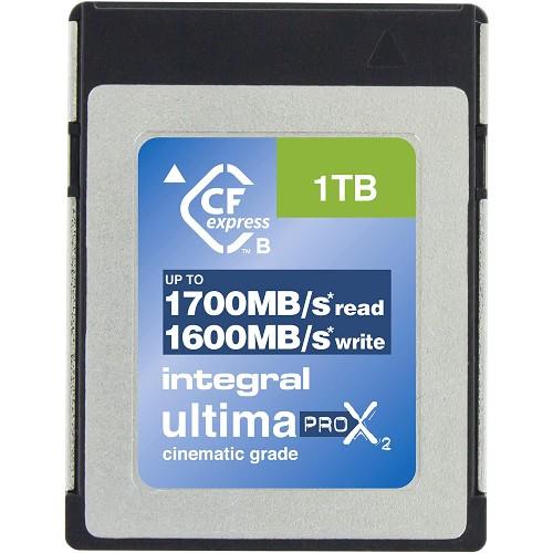 Integral UltimaPro X2 CFexpress Cinematic 1TB 1700MB/s Memory Card
