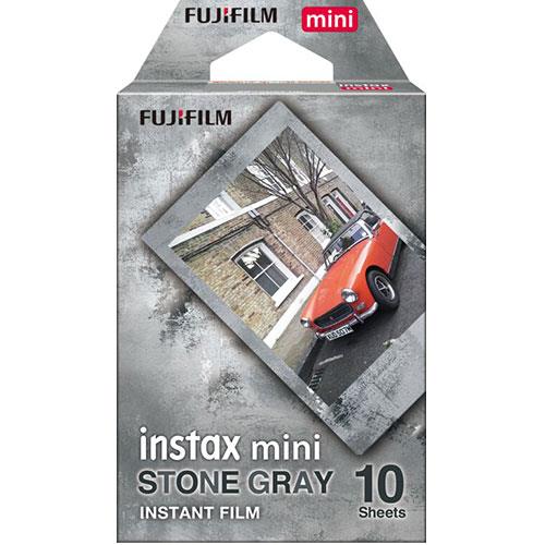 instax mini Stone Grey Instant Film - 10 Shots