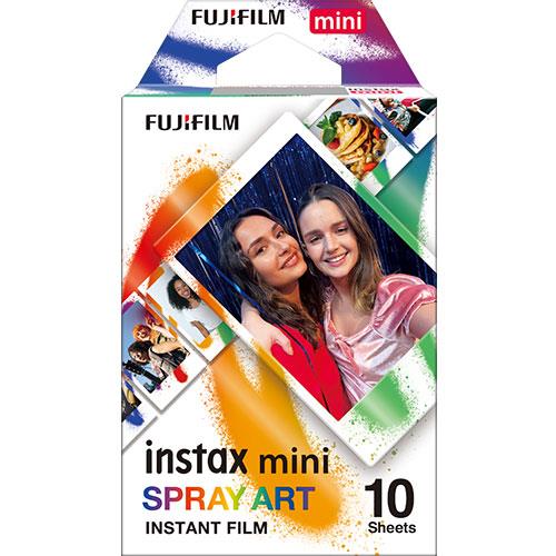 instax mini Colour Film Spray Art - 10 Shots