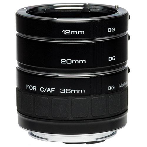 Kenko DG AF Extension Tube Set 12-20-36 Canon Fit