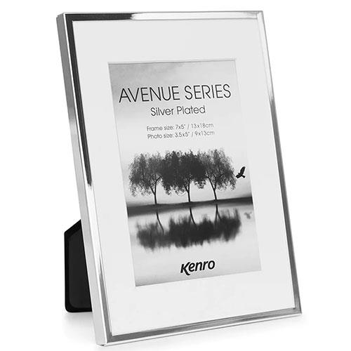 Kenro Avenue 6x4-inch Frame in Silver