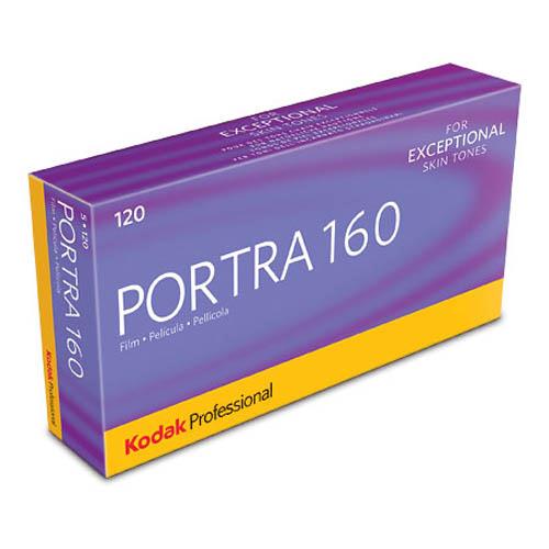 Kodak Portra 160 Professional 120 Roll Film - 5 Pack