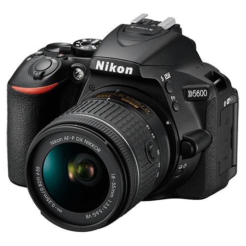Nikon D5600 Digital SLR with 18-55mm f/3.5-5.6 AF-P VR Lens
