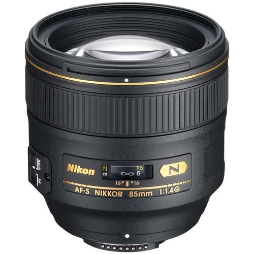 Nikon AF-S Nikkor 85mm f/1.4G lens