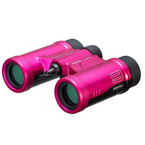 Pentax UD 9x21 Binoculars in Pink