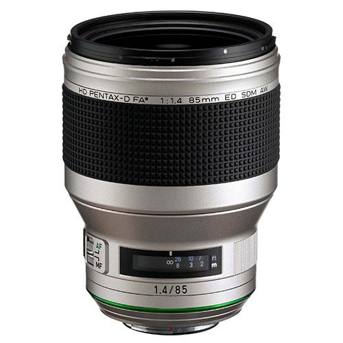 Pentax HD FA 85mm F1.4 SDM Silver Edition Lens