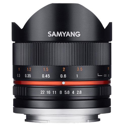 Samyang 8mm F2.8 UMC Fish-eye II Lens - Sony E-mount
