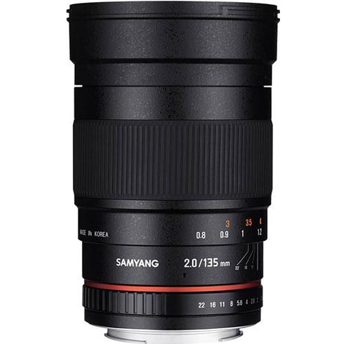 Samyang MF 135mm F2.0 AE Lens Nikon F-Mount