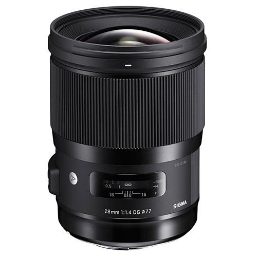 Sigma 28mm f/1.4 DG HSM Art Lens - Canon EF
