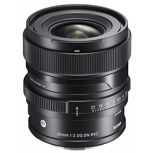 Sigma 20mm F2 DG DN C Lens - Sony E-Mount