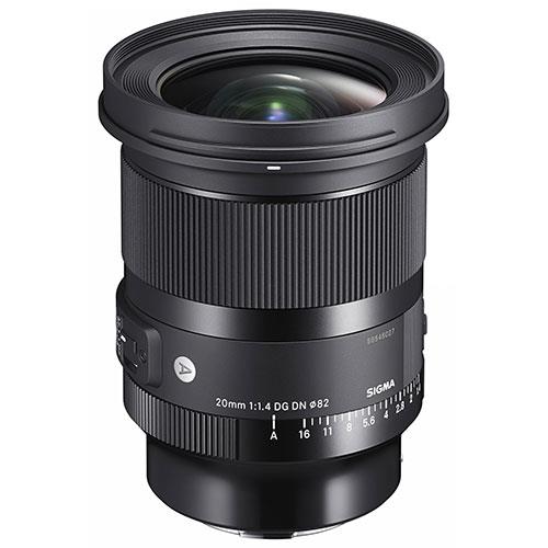 Sigma AF 20mm F1.4 DG DN Art Lens - Sony E-mount