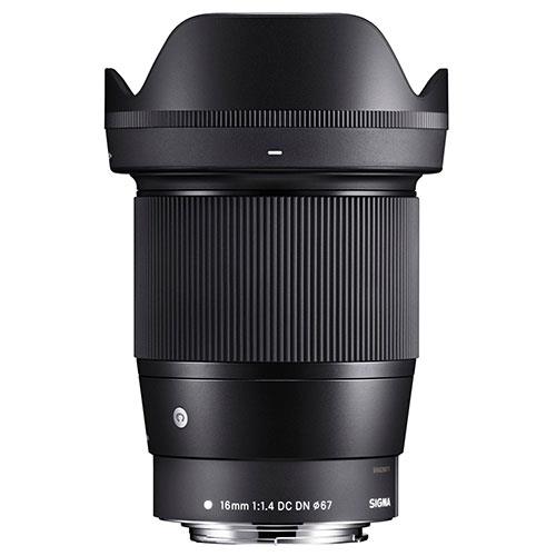 Sigma 16mm F1.4 DC DN Contemporary Lens - Fujifilm X-Mount