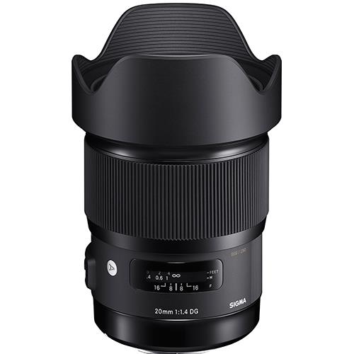 Sigma 20mm f/1.4 DG HSM Lens for Nikon