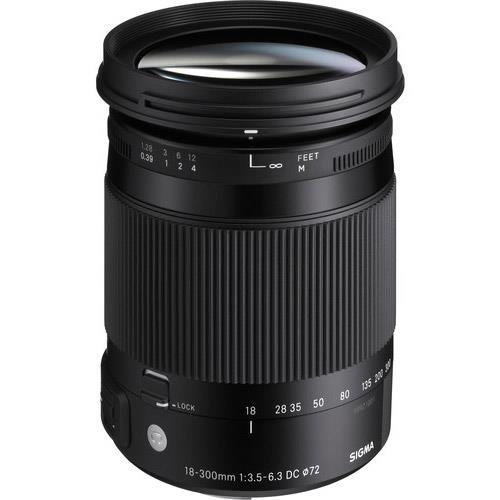 Sigma 18-300mm f/3.5-6.3 DC Macro OS HSM C Lens - Canon EF-S
