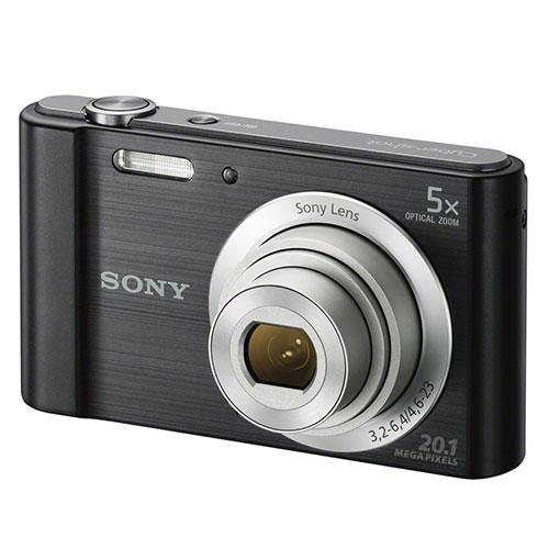 Sony Cyber-shot DSC-W800 Digital Camera in Black