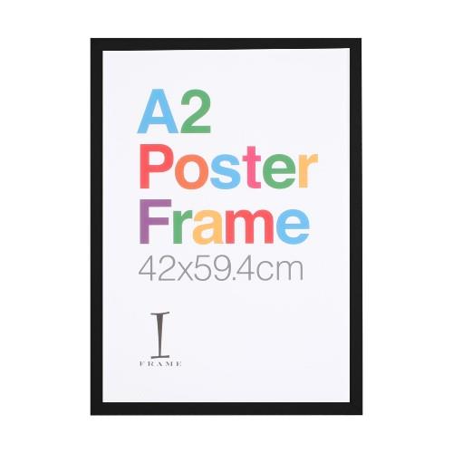 Widdop A2 iframe Perspex Black Poster Frame