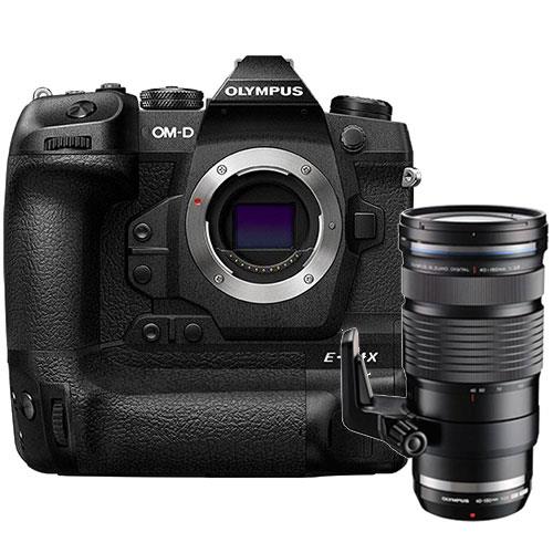 Olympus OM-D E-M1X Mirrorless Camera Body with M.Zuiko 40-150mm f/2.8 Pro Lens