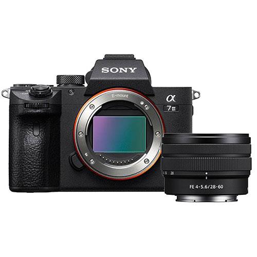 Sony a7 III Mirrorless Camera Body with FE 28-60mm F4-5.6 Lens